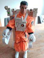 Vintage Action Man met Jetpack - Jaren 80 Speelgoed, Ophalen of Verzenden