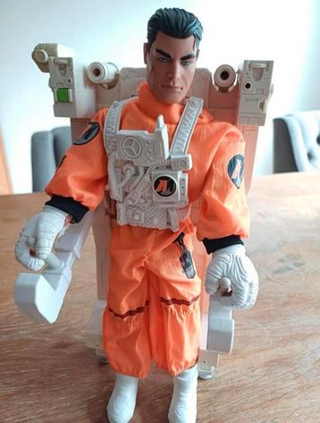 Vintage Action Man met Jetpack - Jaren 80 Speelgoed beschikbaar voor biedingen
