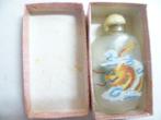 Chinees glazen flesje  binnenkant beschilderd Draak, Ophalen of Verzenden