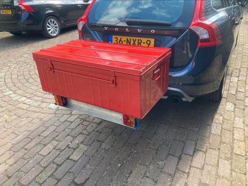 Bagagekoffer KANTELEN trekhaakkoffer skibox trekhaak kist, Auto diversen, Fietsendragers, Zo goed als nieuw, Fietsendrager-accessoire