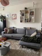 Hoekbank rechts grijs, Huis en Inrichting, Banken | Bankstellen, Ophalen, Gebruikt, Vierpersoons of meer, Hoekbank