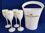 Moet&Chandon Champagne Koeler 4 Flutes ijsschep+Kado., Ophalen of Verzenden, Nieuw, Overige typen