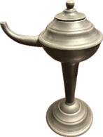 Tinnen olielampje, snotneusje, Ophalen