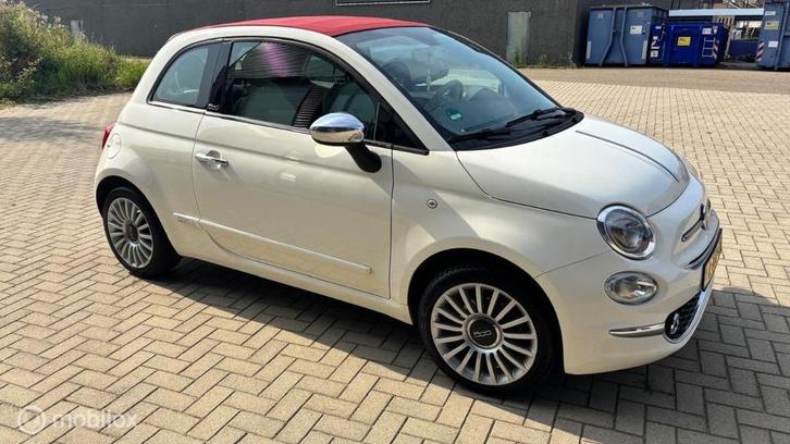 Fiat 500C 1.2 Lounge NAVI+LM-16+PDC+RESERVEWIEL, Auto's, Fiat, Bedrijf, Te koop, 500C, ABS, Airconditioning, Centrale vergrendeling
