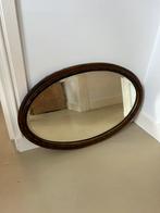 Antieke spiegel ovaal hout, Ophalen