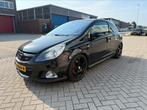 Opel Corsa 1.6 GSI VXR Turbo 3D 2009 Zwart, Auto's, Opel, 4 cilinders, Zwart, Bedrijf, Handgeschakeld