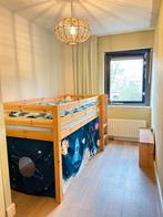 Halfhoge hoogslaper met tent, Ophalen of Verzenden, Gebruikt, Halfhoogslaper