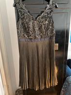 STEPS jurk maat 40 kleur zwart goud met plissérok, Kleding | Dames, Jurken, Maat 38/40 (M), Zwart, Ophalen of Verzenden, Zo goed als nieuw
