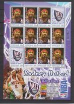 U046 NBA basketbal vel 10x Rodney Buford NETS, Ophalen of Verzenden, Postfris, Sport