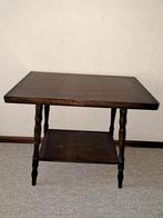 Bijzettafel, Huis en Inrichting, Tafels | Bijzettafels, Ophalen, Rond, Hout, 55 tot 75 cm