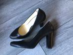 Echt lederen dames pumps hakken schoenen maat 38 zwart, Ophalen of Verzenden, Nieuw, Zwart