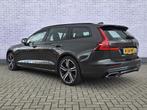 Volvo V60 T6 Recharge AWD R-Design Aut. | Trekhaak 2000 kg |, 12 maanden, Gebruikt, Euro 6, Leder en Stof