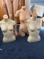 etalage poppen, 2 hele vrouwen en 3 torso's vrouw, Zakelijke goederen, Kantoor en Winkelinrichting | Winkel en Inventaris, Ophalen