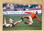 Kleurenfoto 20x30 cm Johan Cruijff Nederland-DDR 13-9-1967, Verzenden, Nieuw, Ajax, Poster, Plaatje of Sticker