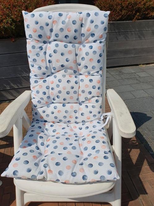4 tuinstoelkussens incl opbergtas, Tuin en Terras, Tuinmeubel-accessoires, Zo goed als nieuw, Ophalen of Verzenden