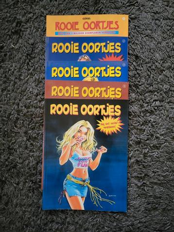 Rooie Oortjes Nog niet eerder verschenen! 5x beschikbaar voor biedingen