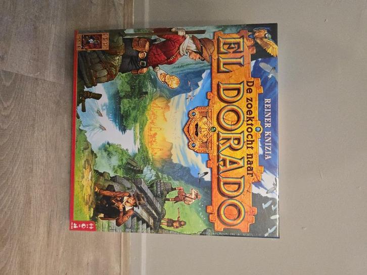 Het 'Quest for El Dorado' bordspel (nieuw, verpakt), Hobby en Vrije tijd, Gezelschapsspellen | Bordspellen, Nieuw, Een of twee spelers