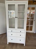Ikea Hemnes vitrinekast, Ophalen, Gebruikt, 50 tot 100 cm, Ikea, scandinavisch
