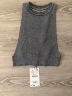 Nieuw Zara zilver glitter open rug top maat S, Kleding | Dames, Zara, Nieuw, Ophalen of Verzenden, Maat 36 (S)