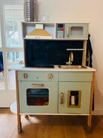 Houten speelkeukentje met accesoires, Kinderen en Baby's, Speelgoed | Speelkeukens, Ophalen, Gebruikt