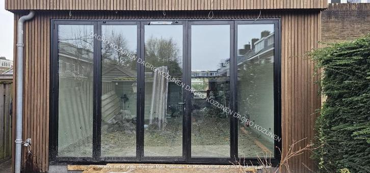 Harmonicapui Vouwwand Harmonicadeur inclusief montage!, Doe-het-zelf en Verbouw, Kozijnen en Schuifpuien, Nieuw, Overige typen