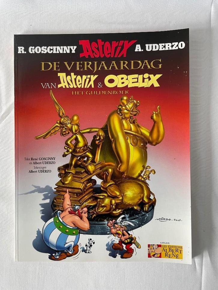 Asterix - De verjaardag van Asterix & Obelix, Boeken, Stripboeken, Zo goed als nieuw, Eén stripboek, Ophalen of Verzenden