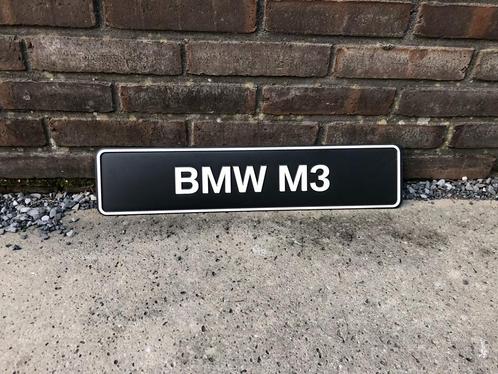 Kentekenplaat BMW M3 - gebruikt, Auto diversen, Auto-accessoires, Gebruikt, Ophalen of Verzenden