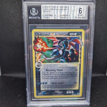 Charizard Gold Star Holo Ex Dragon Frontiers BGS 6 beschikbaar voor biedingen