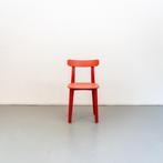 4 Vitra All Plastic chair Rood Jasper Morrison, Ophalen of Verzenden, Zo goed als nieuw, Kunststof