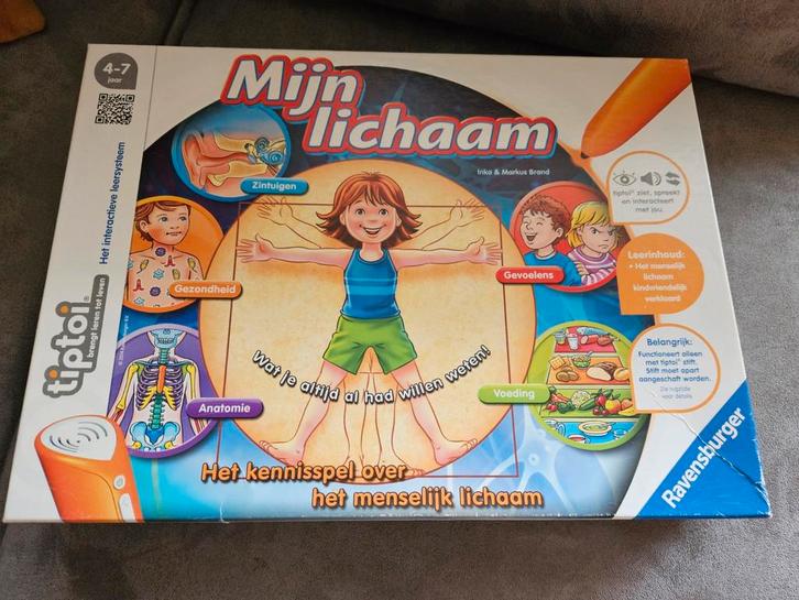 Tiptoi Mijn Lichaam - Compleet, Kinderen en Baby's, Speelgoed | Kinderpuzzels, Zo goed als nieuw, 4 tot 6 jaar, Meer dan 50 stukjes