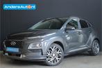 Hyundai KONA 1.6 GDI HEV Premium |trekhaak|stoelventilatie|v, Gebruikt, Zwart, Leder, Bedrijf
