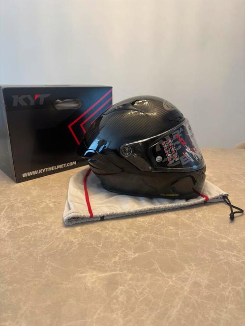 KYT NZ Race Carbon Glossy, Motoren, Kleding | Motorhelmen, Heren, Integraalhelm, M, Overige merken, Nieuw met kaartje, Ophalen