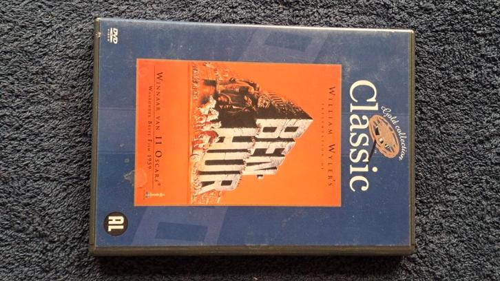 Ben-Hur "Charlton Heston", Cd's en Dvd's, Dvd's | Avontuur, Zo goed als nieuw, Alle leeftijden, Ophalen of Verzenden