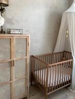 Hola BB, Woodies stardust vintage ledikant donkerbruin hout, Kinderen en Baby's, Babywiegjes en Ledikanten, Ophalen, Zo goed als nieuw
