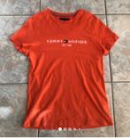 T-shirt Tommy Hilfiger koraalrood, Kleding | Heren, Gedragen, Maat 48/50 (M), Ophalen of Verzenden, Tommy Hilfiger