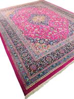 Groot Perzisch tapijt kashan 380x300 wollen vloerkleed iran, Huis en Inrichting, 1185VB, Info@rugsandcarpets.nl, De handelmaatschappij