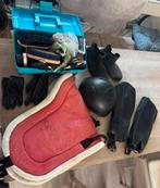 Complete poetskoffer en dek voor paardrijden, Dieren en Toebehoren, Ophalen of Verzenden, Zo goed als nieuw, Dressuur, Overige typen