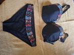 Trendy bikini bonprix maat 38/75F, Kleding | Dames, Badmode en Zwemkleding, Ophalen of Verzenden, Zo goed als nieuw, Zwart, Bikini