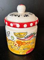 Blond Amsterdam pastapot, Huis en Inrichting, Ophalen of Verzenden, Gebruikt, Overige materialen, Pot, Bus of Blik