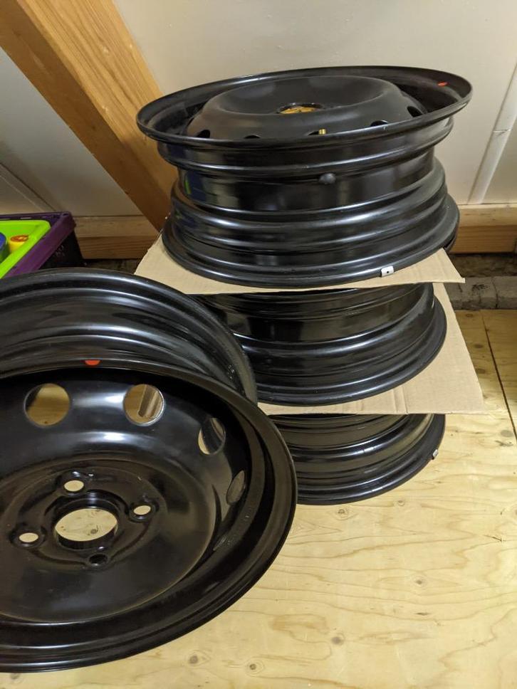 Stalen velgen, Auto-onderdelen, Banden en Velgen, Velg(en), All Season, 14 inch, Overige, Overige, Personenwagen, Gebruikt, Ophalen