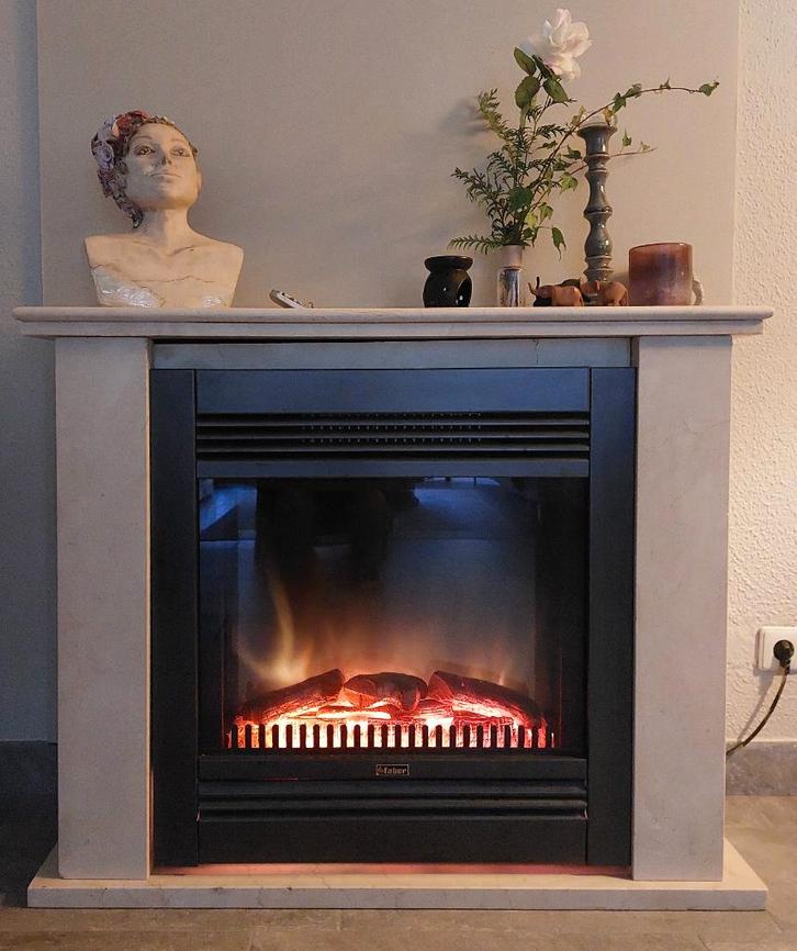 Sfeerhaard, Huis en Inrichting, Haarden, Gebruikt, Elektrische haard, Ophalen