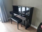 Zwarte piano Samick SU118, Muziek en Instrumenten, Piano's, Ophalen, Gebruikt, Zwart, Piano