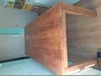 Mooie teakhouten tafel, Huis en Inrichting, Tafels | Eettafels, Ophalen, Rechthoekig, 200 cm of meer, 50 tot 100 cm