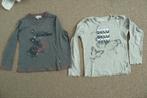 2 longs leaves meisjes maat 110/116 licht grijs en donker, Kinderen en Baby's, Kinderkleding | Maat 110, Ophalen of Verzenden