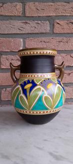 Zuid Holland Gouda plateel ETHE vaas, Ophalen of Verzenden