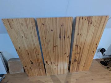 Grenen panelen/planken 3 x  beschikbaar voor biedingen
