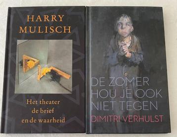 Harry Mulisch & Dimitri Verhulst beschikbaar voor biedingen