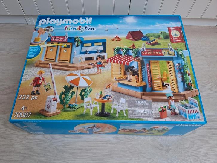 Playmobil Grote camping (70087), Kinderen en Baby's, Speelgoed | Playmobil, Gebruikt, Ophalen