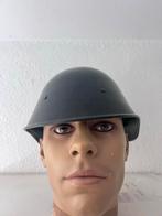 Nederlandse M34 Helm - Mint Staat! Ww2 enof doorgebruikt bb, Verzamelen, Ophalen of Verzenden, Landmacht, Nederland, Helm of Baret