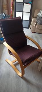 Heerlijke loungestoel met afneembare hoes, Huis en Inrichting, Fauteuils, Ophalen, Zo goed als nieuw, 75 tot 100 cm